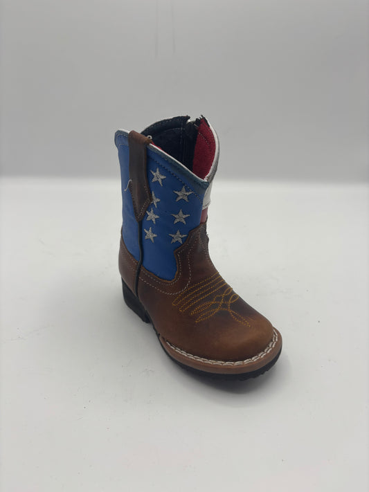 Kid's - USA - Round Toe - Double Stitched